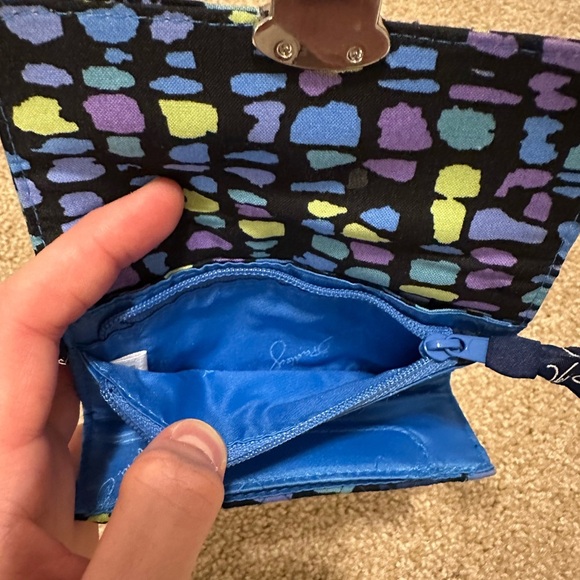 NWT Vera Bradley Quick Swipe ID Indigo Pop - Picture 3 of 9